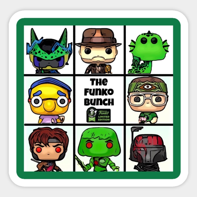 Funko Bunch ECCC 2020 Sticker by TheOriginalFunkoBunch